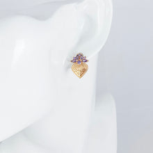 Load image into Gallery viewer, Haley Hmong Heart Earrings