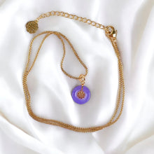 Load image into Gallery viewer, Nyra Vintage Jade Pendant Necklace