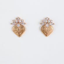 Load image into Gallery viewer, Haley Hmong Heart Earrings