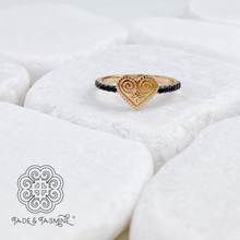 Load image into Gallery viewer, Malia Heart Ring
