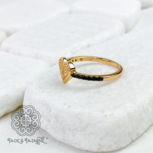 Load image into Gallery viewer, Malia Heart Ring
